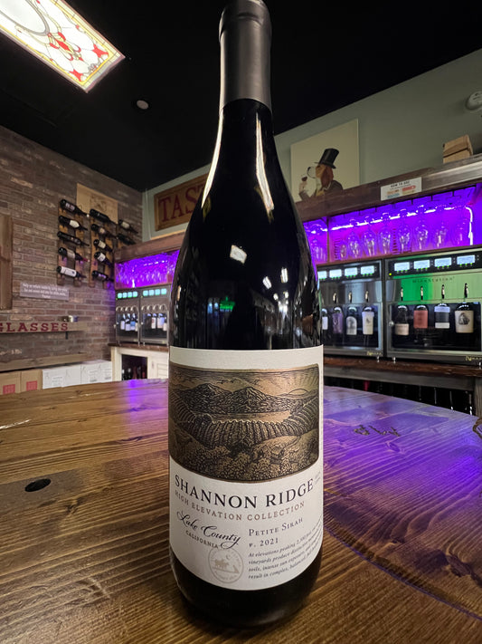 Shannon Ridge Petite Sirah (high elevation)