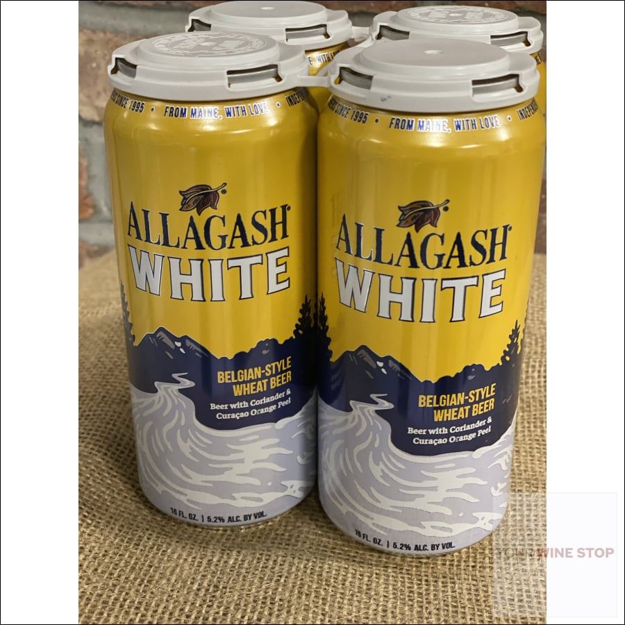Allagash White Belgian Style Wheat Beer (4pk-16oz)