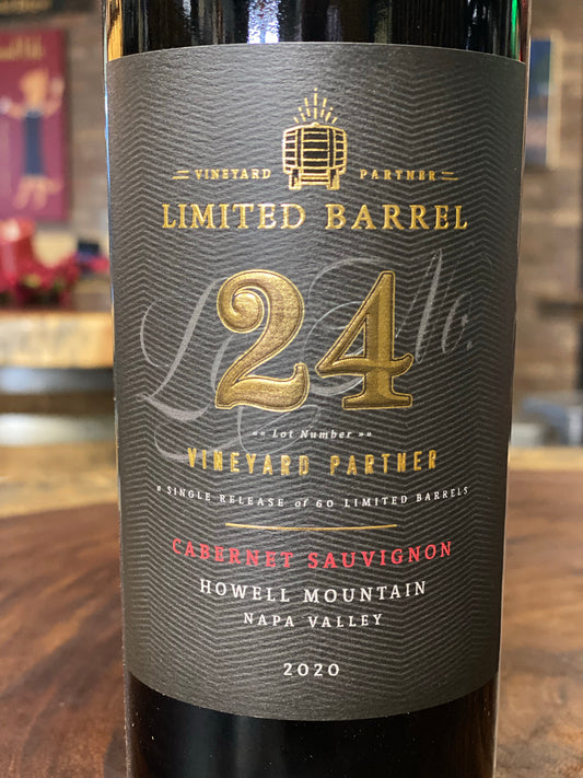 Limited Barrel ‘24’ Cabernet Howell Mtn. 2020