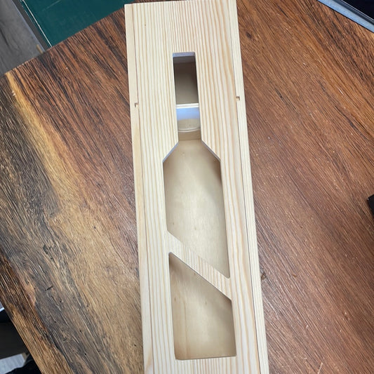 Wooden Wine Bottle Gift Box