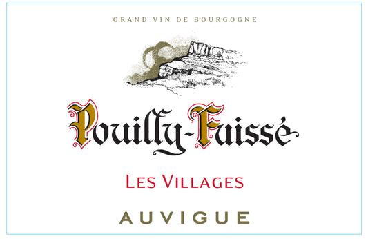 Domaine Auvigue Pouilly-Fuisse Les Villages (Burgundy Chardonnay) [2020]