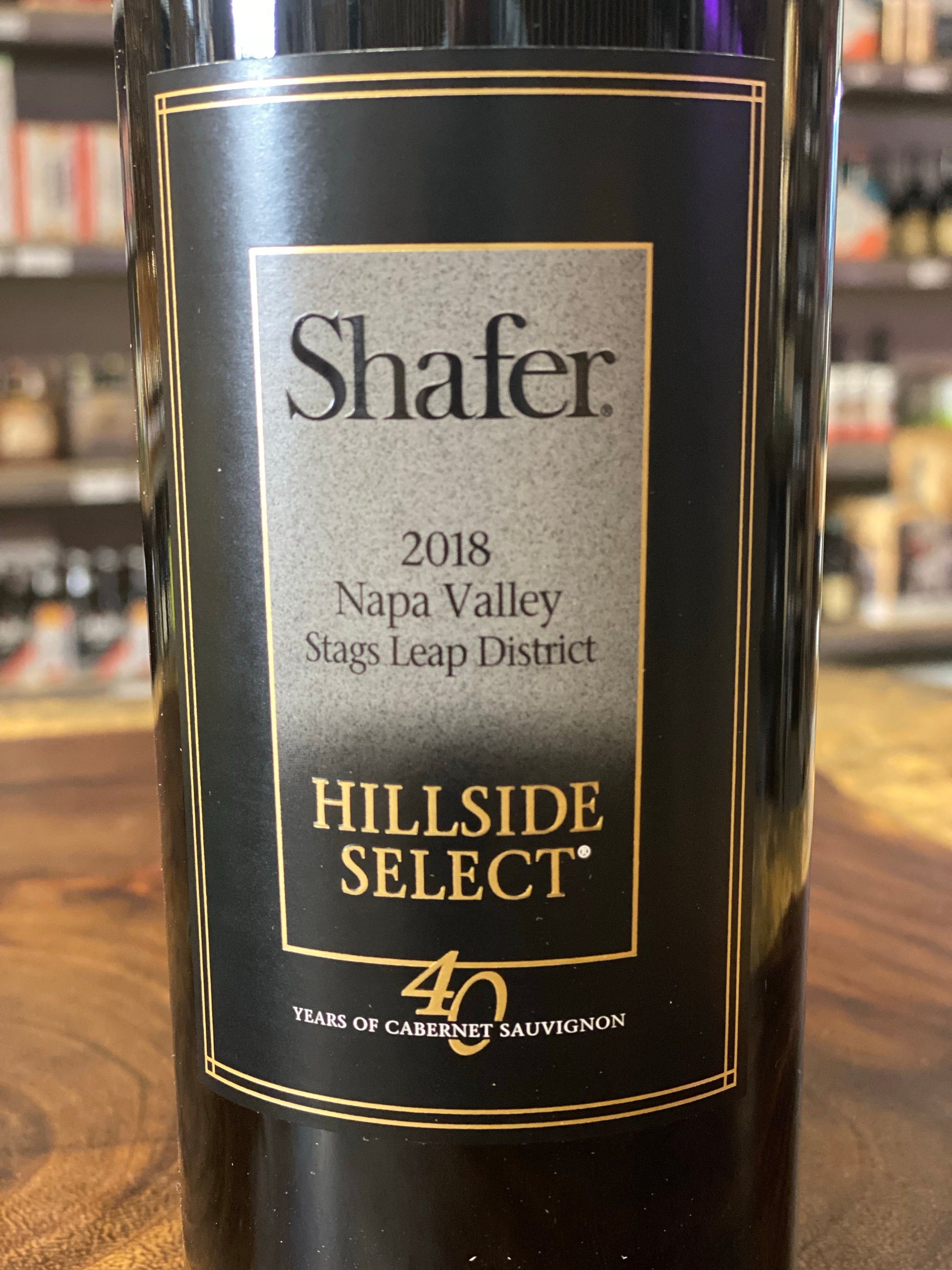 Shafer Hillside Select Cabernet (2018) - Your Wine Stop   -   Denver, NC