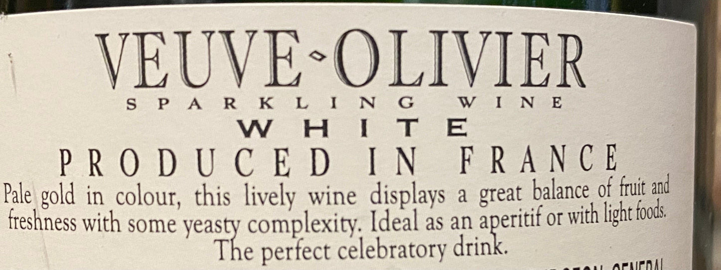 Veuve-Olivier Sparkling Wine Brut - Your Wine Stop   -   Denver, NC